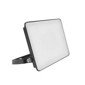 Naświetlacz LED 50W z mufą kablową 6000lm, barwa światła neutralna biel 4000K, obudowa czarna IP65, Chip Samsung, FLUXI M; V-TAC