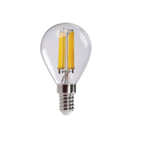 Żarówka LED E14 G45 3,8W 806lm 230VAC 2700K neutralna kulka, XLEDEX G45E14 3,8W-WW; 37342, KANLUX