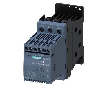 Softstart 3-fazowy 200-480VAC 12,5A 5,5KW/400V, Uc=110-230V AC/DC, wielkośc S00, zaciski śrubowe, SIRIUS; 3RW3017-1BB14, SIEMENS