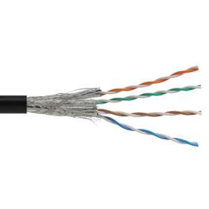 Kabel teleinformatyczny S/FTP kat. 7 PE zewnętrzny żelowany skrętka ekranowana, szpula 500m; SEC7SFTPG securityNET
