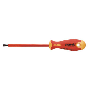 Wkrętak płaski 5,5x1,0 - Ergonic VDE izolowany 1000V; FL41305590 FELO