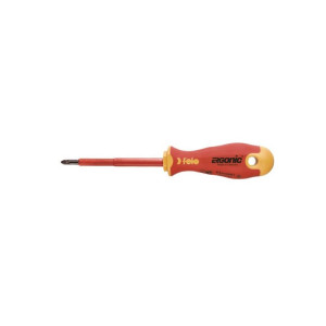 Wkrętak krzyżowy PZ1 - Ergonic VDE izolowany 1000V; FL41510290 FELO