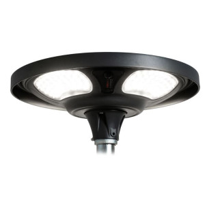 Oprawa parkowa solarna MOONSOLAR LED 25W czujnik ruchu i zmierzchu pilot 4000k 3600lm, IP65, antracyt/aluminium; LT033446, LANGE LIGHT