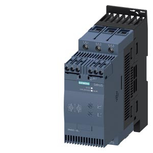 Softstart 3-fazowy 200-480VAC 63A 30KW 400V, Uc=110-230V AC/DC, wielkośc S2, zaciski śrubowe, SIRIUS; 3RW3037-1BB14 SIEMENS
