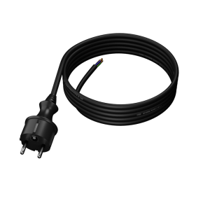 Przewód przyłączeniowy z wtyczką prostą IP44 PP-40H/4M/3X1,5/H05RR-F