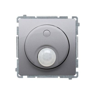 BASIC Łącznik z czujnikiem ruchu z przekaźnikiem (moduł) 8(2) A, 230V~. Wymagana instalacja 3-przewodowa; stal inox