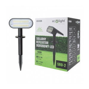 Solarny Reflektor Ogrodowy LED SRO-2