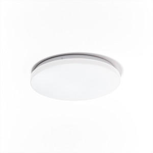 Plafoniera LED z czujnikiem ruchu fi380x58mm 24W 2000lm, barwa światła neutralna biel 4000K, obudowa IP20 biała, ORO-MARS-24W-DW-MIC; ORO26020 LED-POL