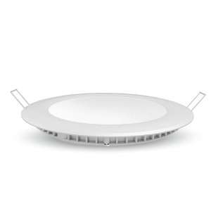 Oprawa downlight LED fi 210, 18W 1500lm, barwa:4000K neutralna biel, obudowa: aluminium biały IP20, 5 lat gwar., Chip SAMSUNG; V-TAC