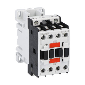 Stycznik mocy 3P 9A 4,2kW przy 400VAC AC3, cewka 24VDC, styk pomocniczy: 1NC(1R); BF0901D024, LOVATO