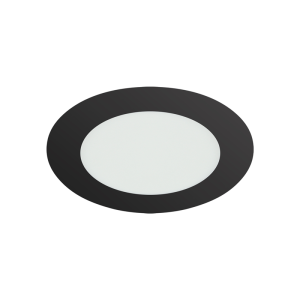 Oprawa typu downlight LED WAFEL LED C 9W BLACK CCT