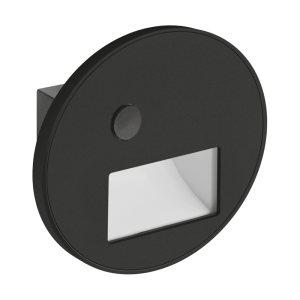 Lampa schodowa LED z czujnikiem ruchu WEKTOR LED C PIR 1,2W BLACK CCT