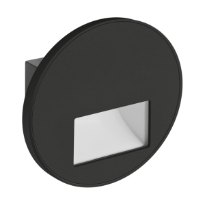 Lampa schodowa LED WEKTOR LED C 1,2W BLACK CCT