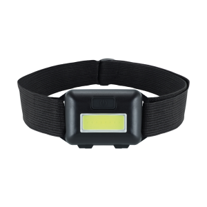 Latarka czołowa LED PIN LED 1W BLACK