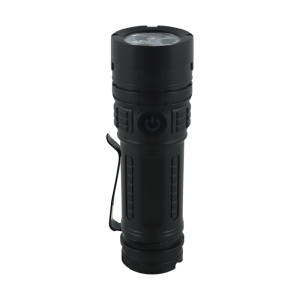 Akumulatorowa latarka LED TURBO LED 1W BLACK