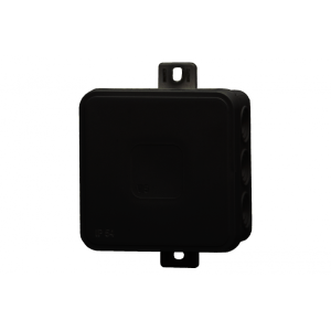 Puszka herm.V6 term. 85x85x41 IP54, czarna-klik