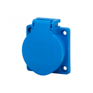 Gniazdo tablicowe 16A 2P+Z 3P 250V IP44 niebieskie F-ELEKTRO