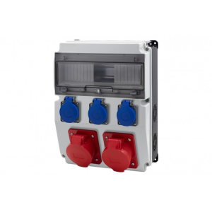 Roz. CAJA 12M BICOLOR 16/5, 32/5, 3x230V