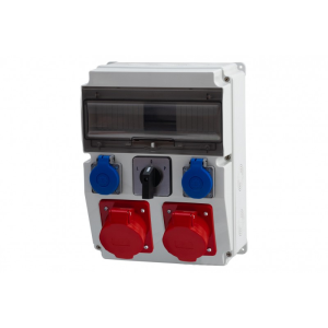 Roz. CAJA 12M 2x16/5, 2x230V, L/P(32A)
