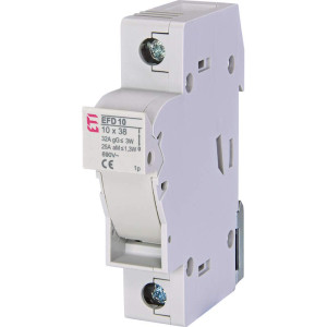 Rozłącznik bezpiecznikowy 1P 32A na wkładki 10x38mm, EFD 10 1P; 002540001, ETI POLAM