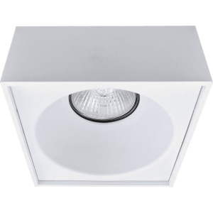 ANGUS-S White - Oczko (komponent) kwadrat aluminium