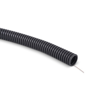 Rura karbowana samogasnąca PVC43/36 750N z pilotem, RKSSP 43/36-25m, opk=25m; 10357, TT PLAST