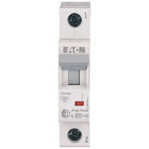 Wyłącznik nadprądowy 1P B 50A 6kA AC; HN-B50/1, 194826 EATON ELECTRIC