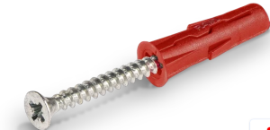 Kołek rozporowy uniwersalny UNO fi 6 z wkrętem 4,0x30 mm (opk=100szt)
