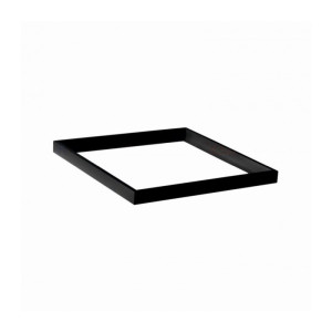 Ramka do apanelu N/T 60x60 zatrzaskowa ALU CZarna