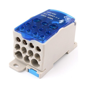 Blok rozdzielczy SPLIT 1x95-185. 2x6-35, 5x2,5-16, 4x2,5-10, 400A; E.4096/400 PAWBOL