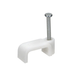 Uchwyt kablowy płaski na kabel YDYp 2 x 1,5mm2, 7x5mm, (100szt); OR-MP-6001/7/5/100/ORN, ORNO