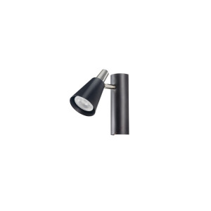 Lampa ścienno-sufitowa SEMPRA EL-1I B-SR GU10, max 35W, czarna