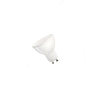 Żarówka LED GU10 4W 230V 500lm, 3000K ciepła biel WW, szybka mleczna biała,120st, 17000h; WOJ+13259, SPECTRUM