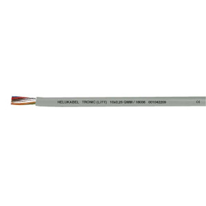 Kabel elastyczny TRONIC (LiYY) 2x1,5 QMM 300/500V żyły kolorowe, metrowany; 18112, HELUKABEL