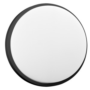 AGAT LED 15W, oprawa ogrodowa z czujnikiem ruchu 140st, 1100lm, IP54, 4000K, czarna