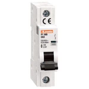 Ogranicznik mocy 1P 20A 10kA, 1M; P1MB1PT20, LOVATO ELECTRIC