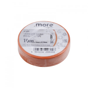 Taśma izolacyjna 15mm x 0,13mm BRĄZOWA 10m 1szt.