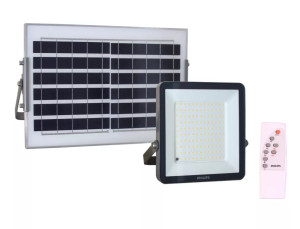 Naświetlacz solarny LED 6,5W 910lm ściemnialny pilot IR, barwa światła neutralna biel 4000K, IP65 IK06 50000h, BVP085 LED09/840; PHILIPS