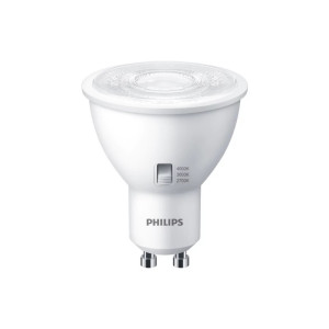 Żarówka LED GU10 4.8-50W 360lm CorePro LEDspot 2700 K, 3000 K, 4000 K 36D DDIM ściemnialna 3CCT Multi Color Temperature