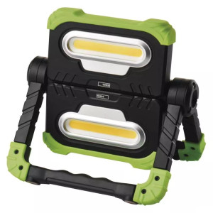 Naświetlacz LED z akumulatorem 2x COB, 2000 lm powerbank 8000 mAh ładowalny
