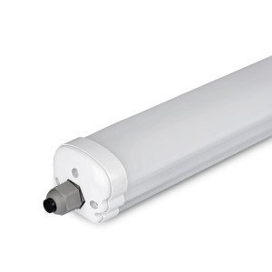 Oprawa hermetyczna LED 120cm 36W 4820lm, barwa swiatła neutralna biel 4000K, obudowa biała IP65, chip CREE 6 lat gwarancji; 2162856 V-TAC