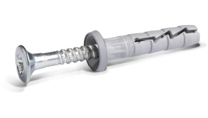 UNIPLUG Kołek uniwersalny 6x30 mm z wkrętem 4,5x40 mm(bli=12szt)