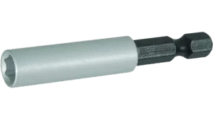 Uchwyt do bitów 1/4"magnetyczny 60 mm aluminium
