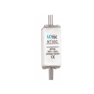 Wkładka topikowa przemysłowa szybka, NH000/WT-00C gF 50A/500V; 491911, LC TEC