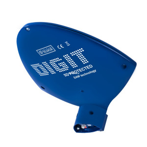 Antena pasmowa DVB-T2 DIGIT ACTIVA 5G PROTECTED niebieska z zasilaczem ZZA-7 w zestawie