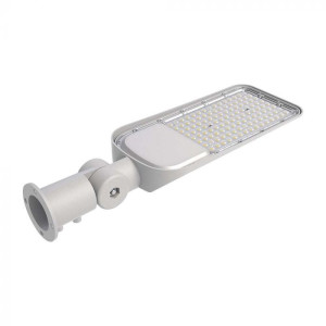Oprawa uliczna LED 70W 9450lm z regulowanym uchwytem, barwa światła neutralna biel 4000K, obudowa szara IP65, 5 lat gwar, Chip SAMSUNG; 2120438 V-TAC