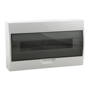Rozdzielnica natynkowa 18M modułów, tworzywo IP40 DB118S 1X18P/SMD IDEAL