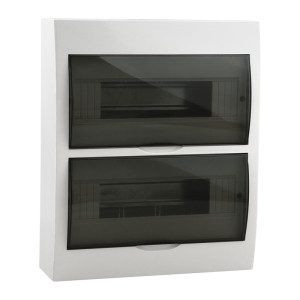 Rozdzielnica natynkowa 2x12M 24 moduły, tworzywo IP40 DB2128S 2X12P/SMD IDEAL