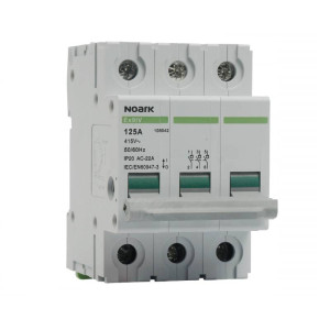 Rozłącznik modułowy izolacyjny 3P 100A 6kA, szerokość 3M, Ex9IV 3P 100A; 108041, NOARK ELECTRIC