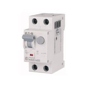 Wyłącznik różnicowo-nadprądowy 2P B 25A 0,03A, 30mA typ AC HNB-B25/1N/003
